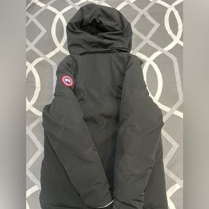 Boys Canada Goose Jacket, size- xl (18), color- black